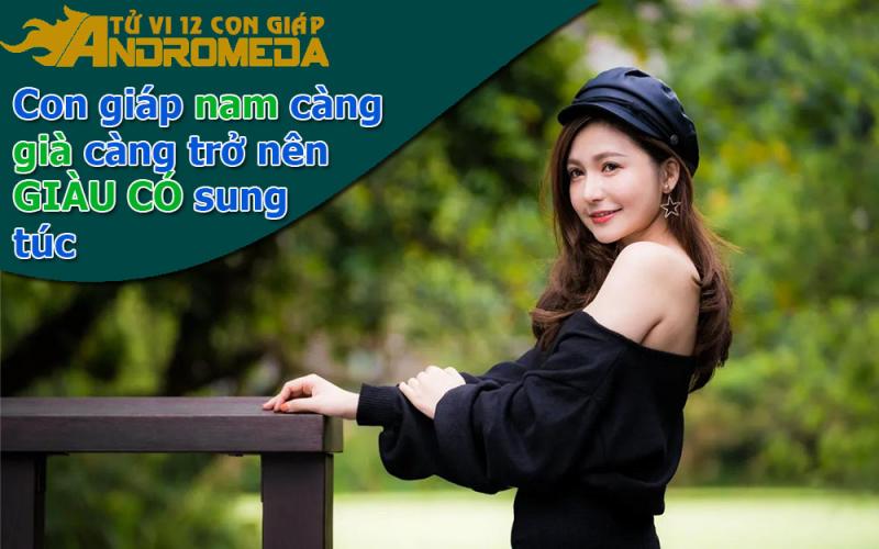 Giáp nam càng già càng sung túc giàu có