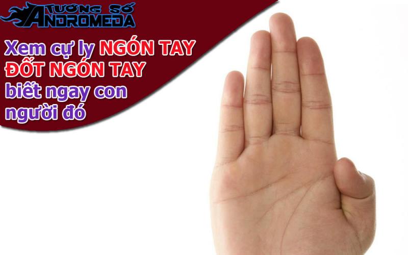 Bói tướng: Biết con người qua khoảng cách ngón và đốt ngón tay