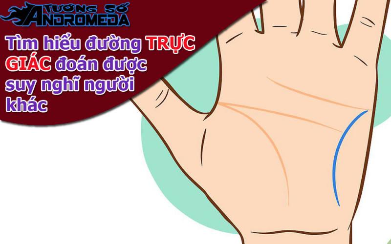 Bói chỉ tay: Tìm hiểu đường TRỰC GIÁC, đường linh cảm trong lòng bàn tay