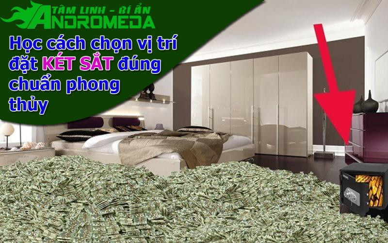 Cách chọn vị trí đặt két sắt chuẩn phong thủy
