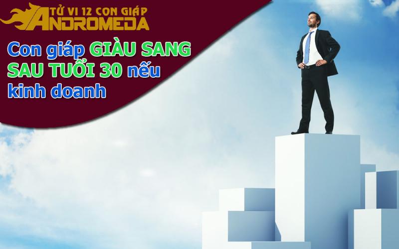 Tài lộc bủa vây những con giáp này sau tuổi 30 nếu kinh doanh