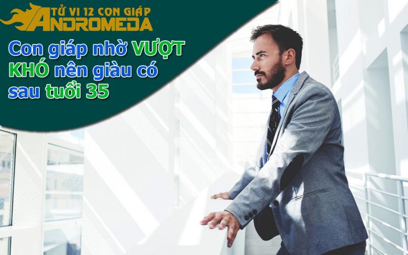 Con giáp nhờ nỗ lực vượt khó nên giàu có sau tuổi 35