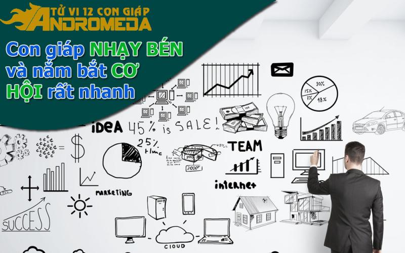 Con giáp nhạy bén và nắm bắt cơ hội rất nhanh.