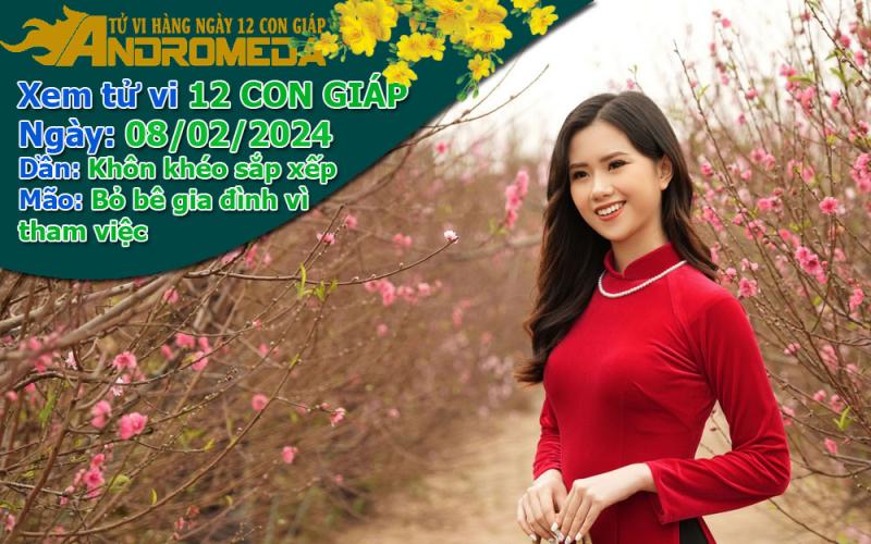 Tử vi 12 con giáp thứ 5 ngày 08/02/2024: Dần khôn ngoan, Mão tham việc