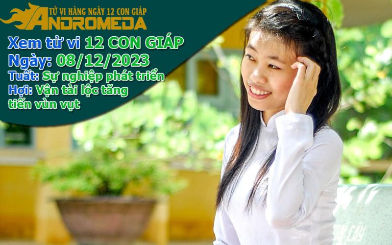 Tử vi 12 con giáp thứ 6 ngày 08/12/2023: Tuất phát triển, Hợi có tiền