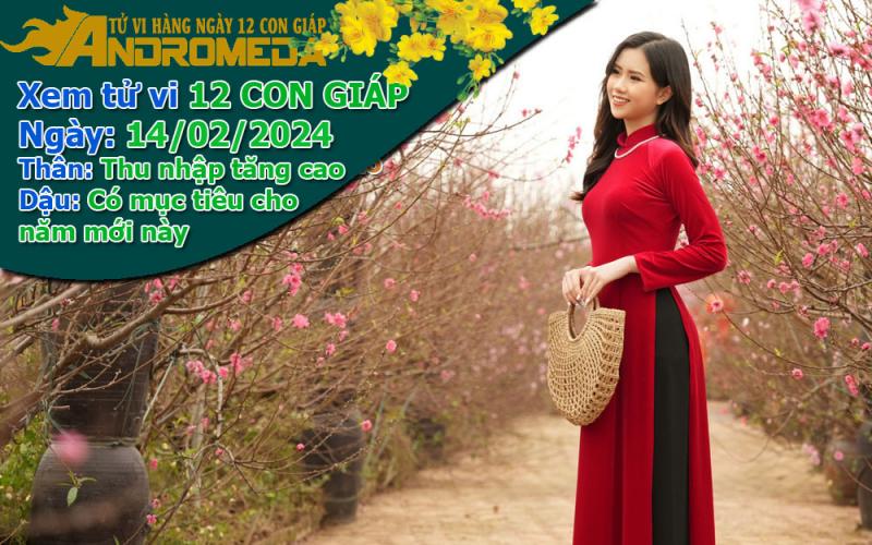 Tử vi 12 con giáp thứ 4 ngày 14/02/2024: Thân có tiền, Dậu có mục tiêu