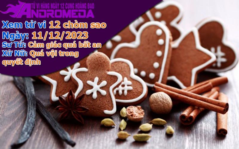 Tử vi 12 cung hoàng đạo thứ 2 ngày 11/12/2023: Sư Tử bất an, Xử Nữ nóng vội