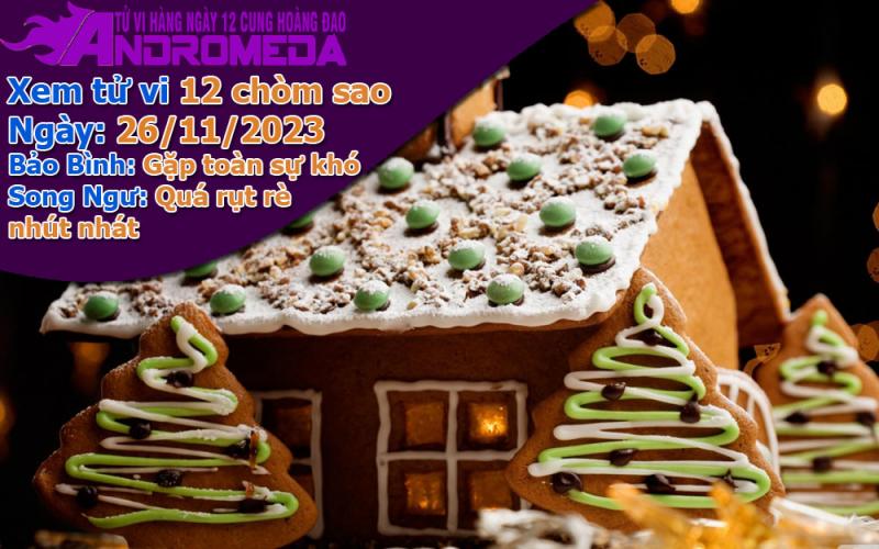 Tử vi 12 cung hoàng đạo Chúa Nhật ngày 26/11/2023: Bảo Bình gặp khó, Song Ngư rụt rè