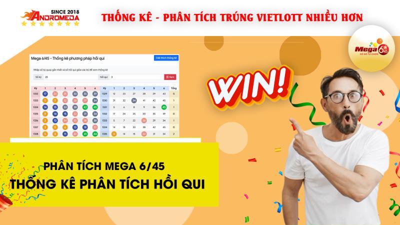 MEGA 6/45 - Hướng dẫn THỐNG KÊ PHÂN TÍCH HỒI QUI