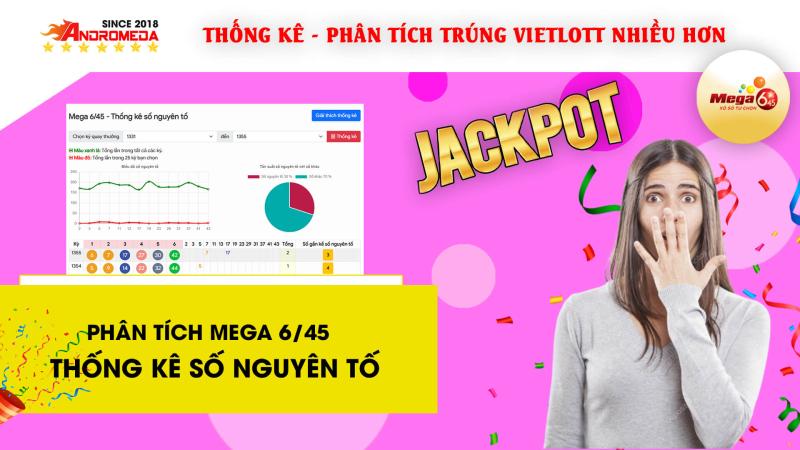 MEGA 6/45 - Hướng dẫn thống kê SỐ NGUYÊN TỐ 