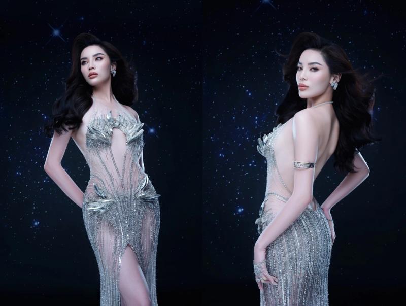 Hai bộ đầm dạ hội của Kỳ Duyên ở Miss Universe