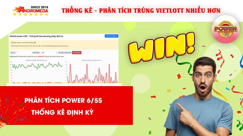 POWER 6/55 - Hướng dẫn phân tích thống kê ĐỊNH KỲ
