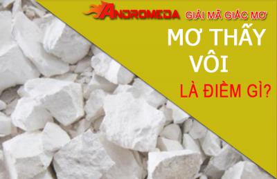 Mơ thấy Vôi có phải là điều may mắn?