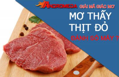 Mơ thấy thịt có ý nghĩa gì?