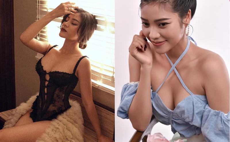 Vẻ nóng bỏng của người mẫu trẻ đang yêu chồng cũ Lâm Khánh Chi