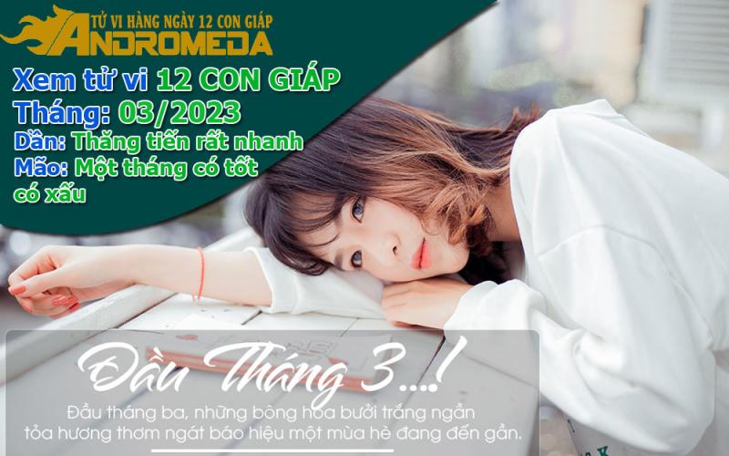 Xem tử vi tháng 03/2023 12 con giáp: Dần thăng tiến, Mão bất định