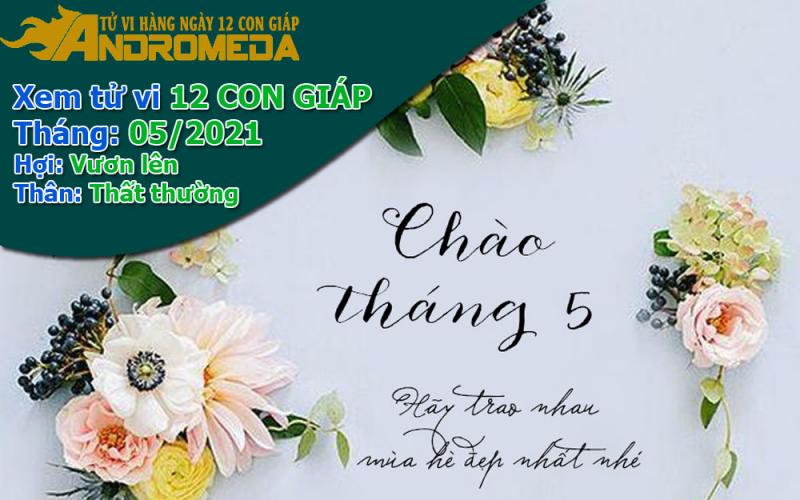 Xem tử vi tháng 05/2021 12 con giáp: Hợi vươn lên, Thân thất thường