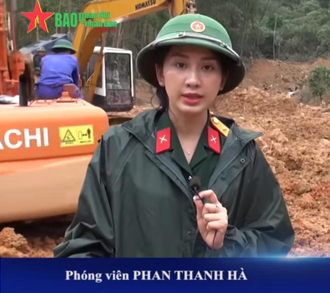 Lặn lội đưa tin cứu nạn thủy điện Rào Trăng 3, nữ MC chiếm sóng MXH vì quá xinh